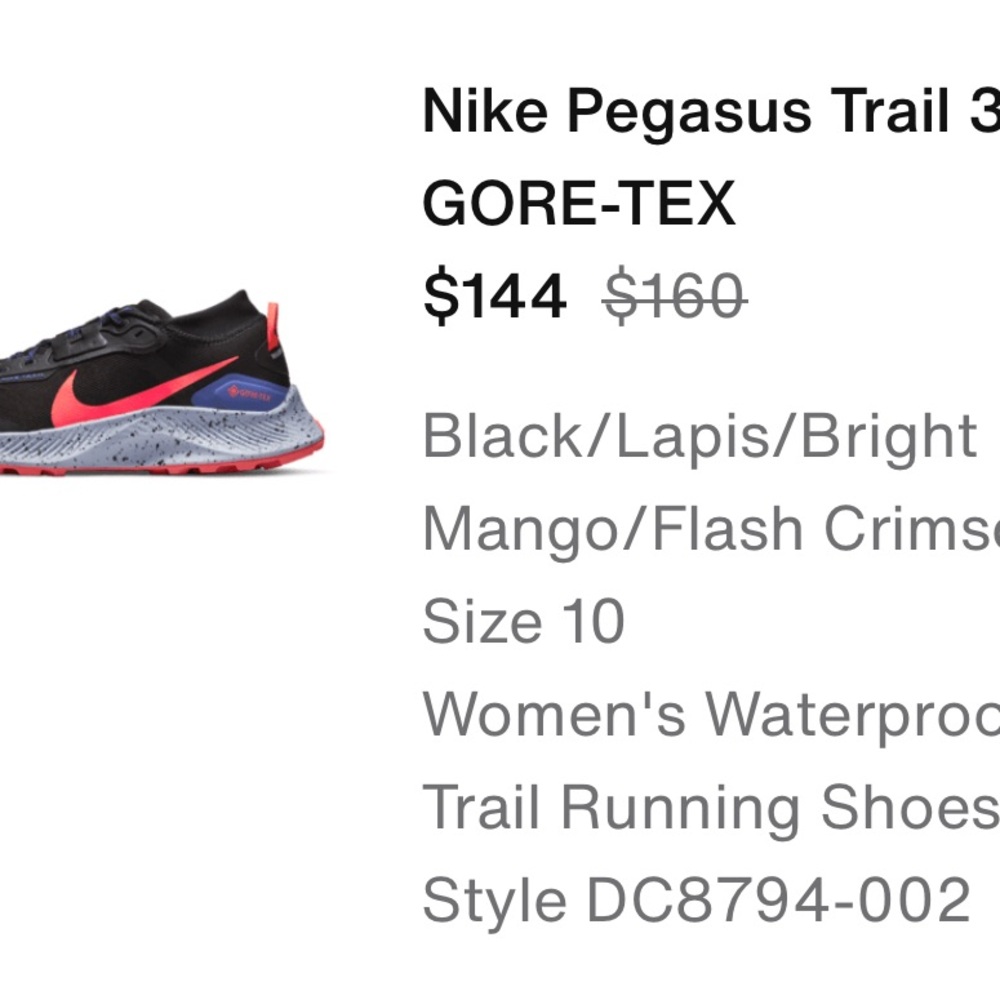 Nike Pegasus Trail Running Sneakers